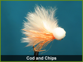 Cod and Chips Fly - flies for Fishing